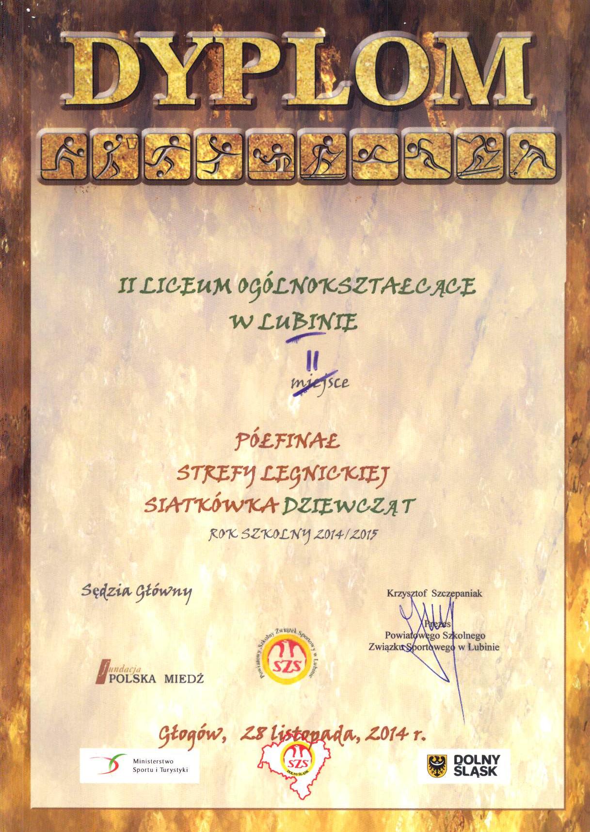 dyplom siatkowka 12 2014